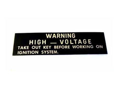 Air Box Voltage Sticker 24602085