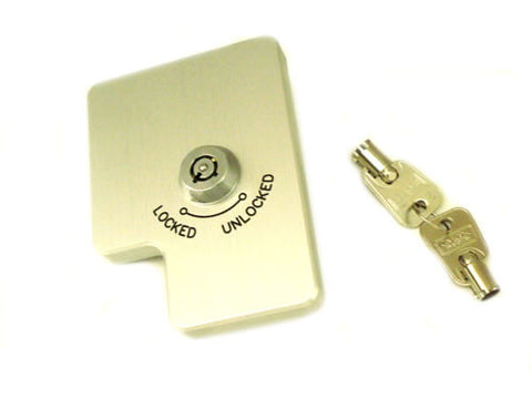Shift Gate Lock, clear anodised