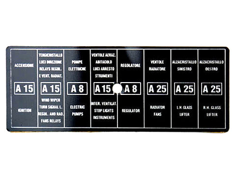 246 Fuse Cover Transfer	24602045