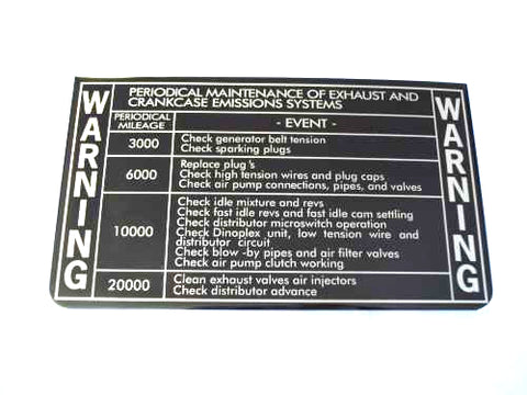 Air Box Warning Transfer	24602090