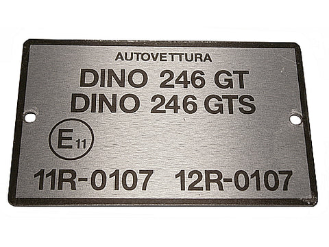 'E' Mark Plate	24602135