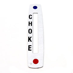 Choke Lever Plate Label 246	24602150