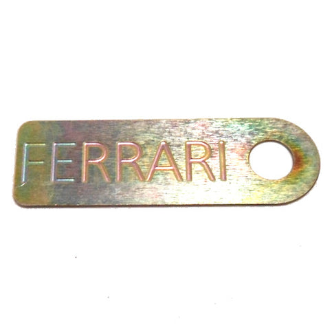 Carburettor Tag	24609210