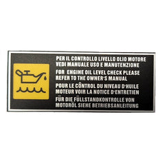 Oil Level Check Plate	262089