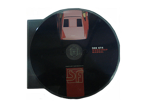 308 GT4 Workshop Manual on CD	30801020