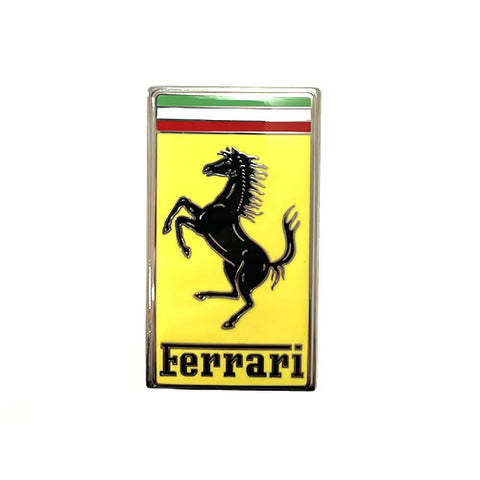 Ferrari Oblong Front Nose Badge Enamel	30802020