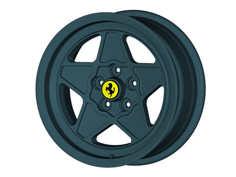 16" 5 Spoke Ferrari-Style 308 Wheels, set of four Gunmetal	30820017
