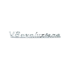 V8 EVOLUZIONE Emblem	374590112