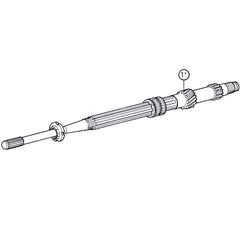 Lay Shaft	522439