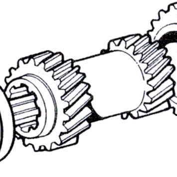 Secondary Gear Cluster (2nd & 3rd Gears)	522742