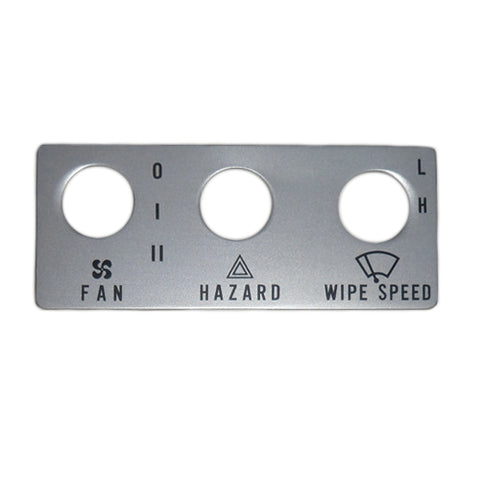 Three Hole Switch Plate	60770800