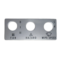 Three Hole Switch Plate	60770800