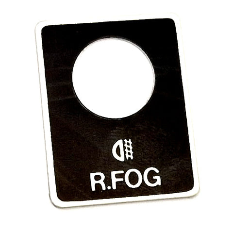 Rear Fog Plate	60908000