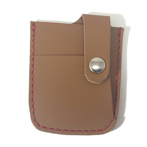 Remote Pocket Cuoio Leather - Red Stitching	70007060