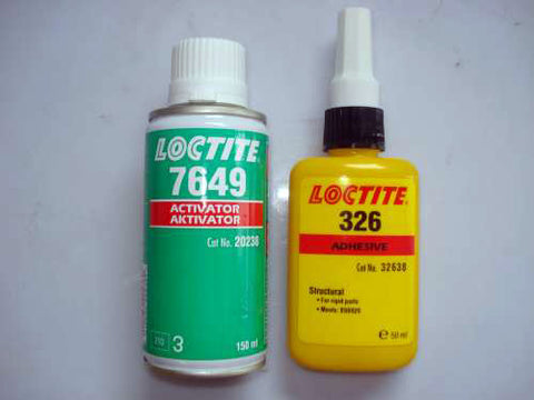 Loctite Glass Glue, Activator and Adhesive	7649326
