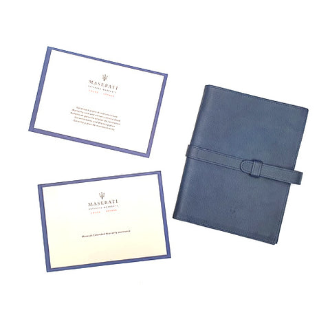Extended Warrenty Booklet	920001960
