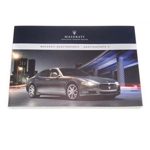 Maserati Quattroporte Brochure	920002097