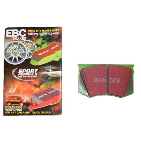 Uprated Front Brake Pads, set of 4	95690750E