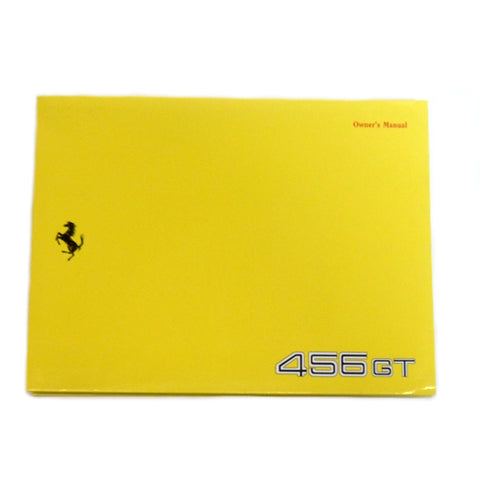 456 GT Owners Manual	95990168