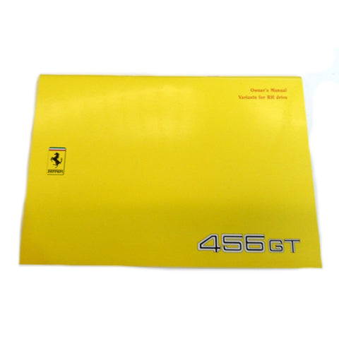 456 GT Owners Manual Supplement	95990189