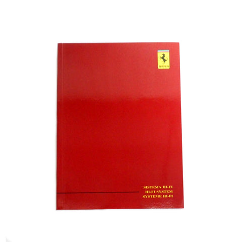 550 Maranello Hi-Fi Manual	95990203