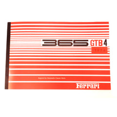 365 GTB4 Daytona Parts Manual	95990208/A