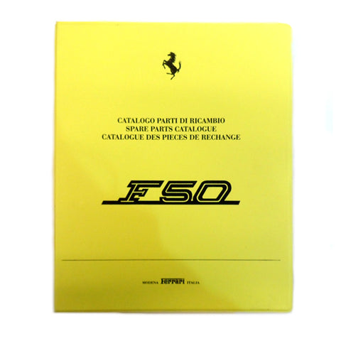 F50 Parts Catalogue	95990296