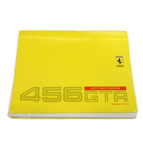 456 GTA Owners Manual	95990300