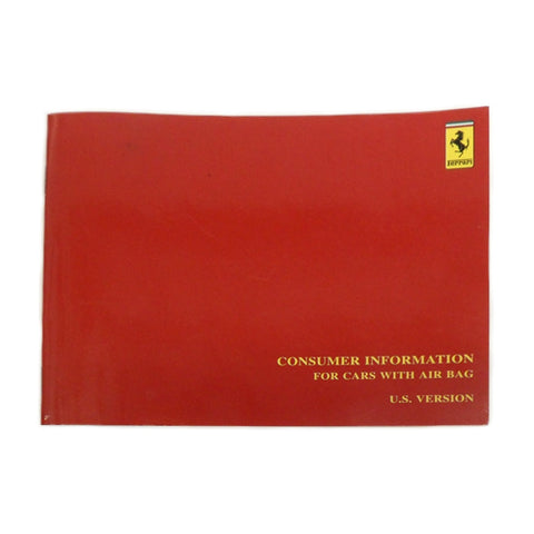 Airbag Consumer Information	95990316