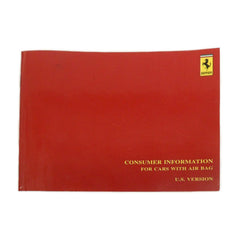 Airbag Consumer Information	95990316