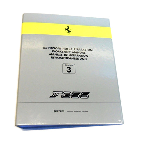 355 Workshop Manual Binder	95990327