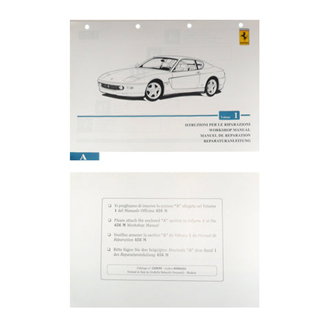 456 MGT/MGTA Workshop Manual Section A	95990351