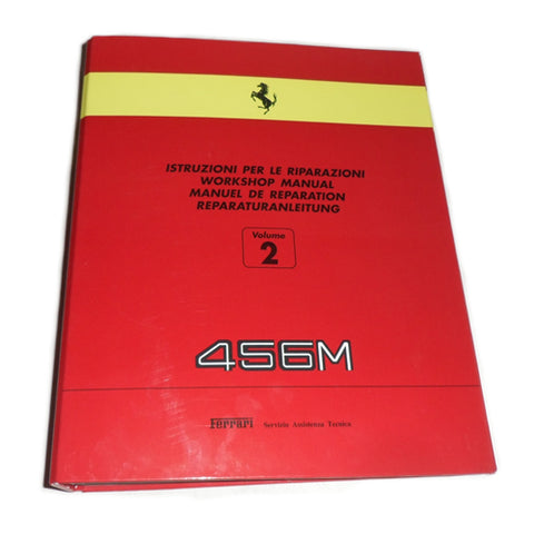 456 M Workshop Manual Volune 2 Binder	95990364