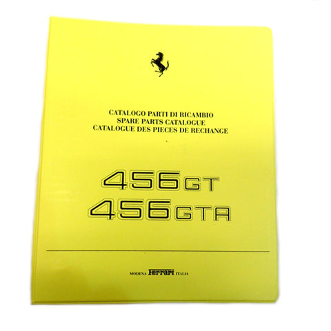 456 GT/ GTA Parts Catalogue	95990365