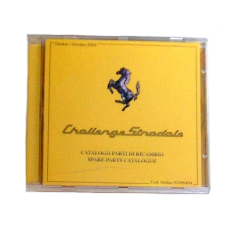 360 Challenge Stradale Spare Parts Catalogue CD	95990494