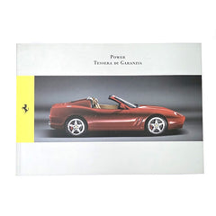Power Warrenty Book	95990613