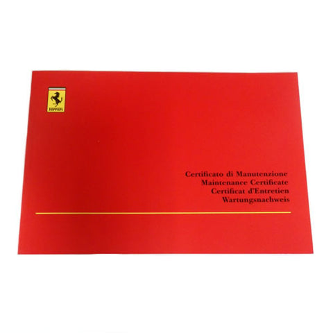 Service Record Book	95990616