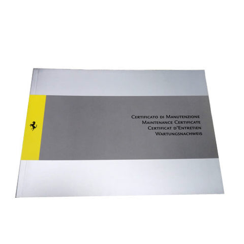 Service Record Book	95990617
