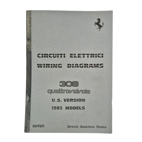 308 QV 1983 U.S. Version Wiring Diagrams	95990820/308