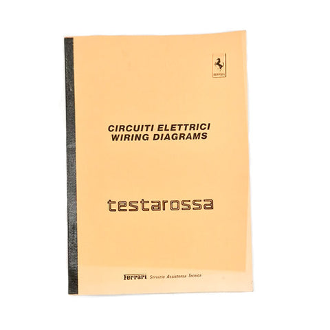 Testarossa 1986 Wiring Diagrams	95990838/TR
