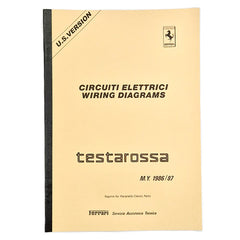 Testarossa 1986/87 U.S. Version Wiring Diagrams	95990839/TR
