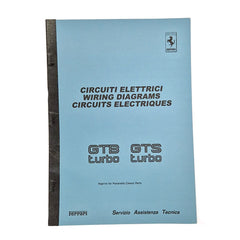 208 GTB/GTS Turbo 1986 Wiring Diagrams	95990848/308