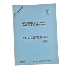 Testarossa 1988 U.S. Version Wiring Diagrams	95990860/TR