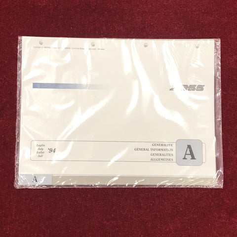 F355 Workshop Manual Section A	95991014