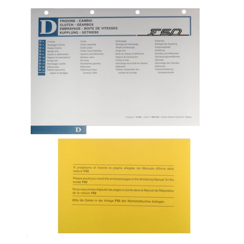F50 Workshop Manual Section D	95991053
