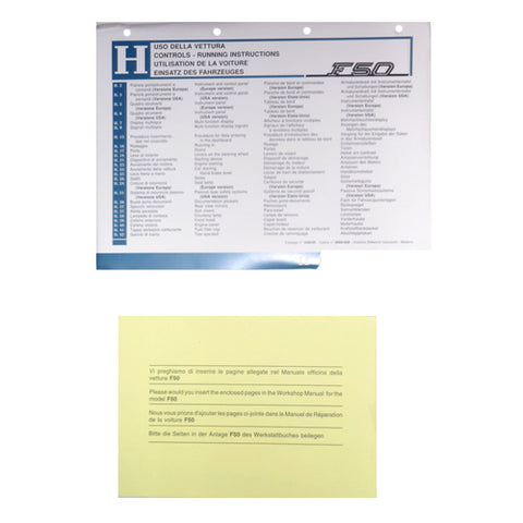 F50 Workshop Manual Section H	95991058