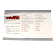430 Scuderia Car Specifications	95993254