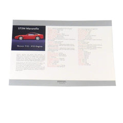575 M Maranello Car Specifications	95993255