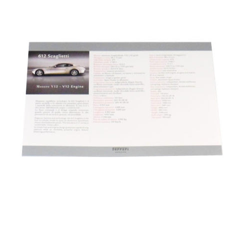 612 Scaglietti Car Specifications	95993257