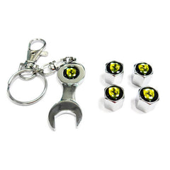 Valve Cap Set with Keyring	FER01220